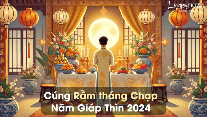 Cung Rằm tháng Chạp năm Giáp Thìn 2024