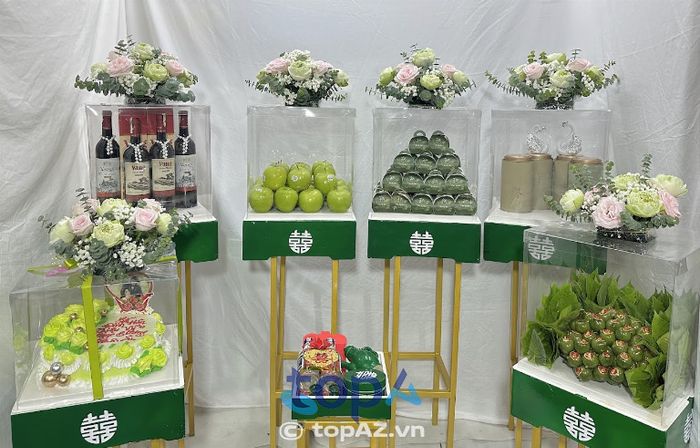 Địa chỉ làm mâm quả cưới hỏi tại TP. Tân An