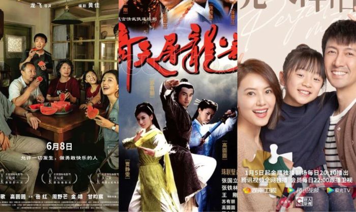 Danh sách các bộ phim và chương trình truyền hình có sự góp mặt của Cao Viên Viên