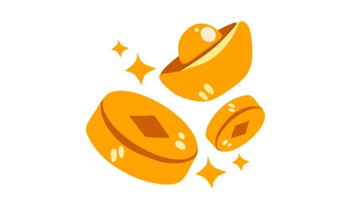 Logo màu vàng rực rỡ, mang sắc Xuân tươi mới và đầy sinh khí