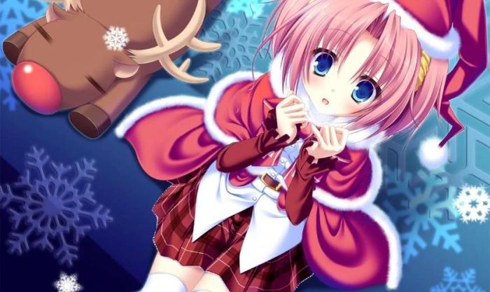 Ảnh anime nữ Giáng Sinh bạn không thể bỏ qua