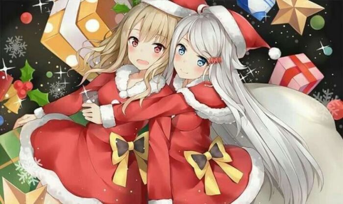 Những bức ảnh chibi Giáng sinh ấn tượng cho máy tính