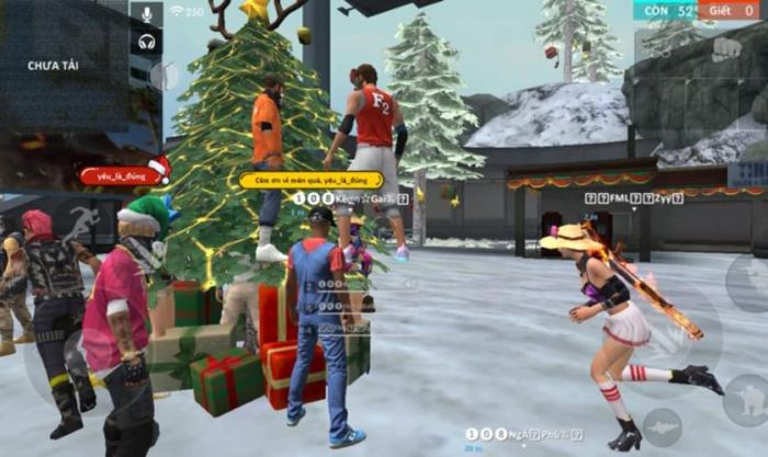 Sự kiện Giáng Sinh Free Fire luôn thu hút sự chú ý của đông đảo game thủ và người chơi tham gia rất đông.
