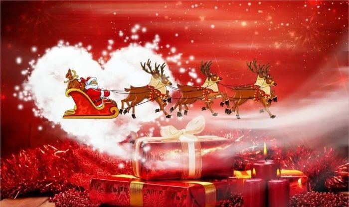 Hình ảnh tuần lộc Giáng sinh dễ thương dành cho điện thoại và máy tính