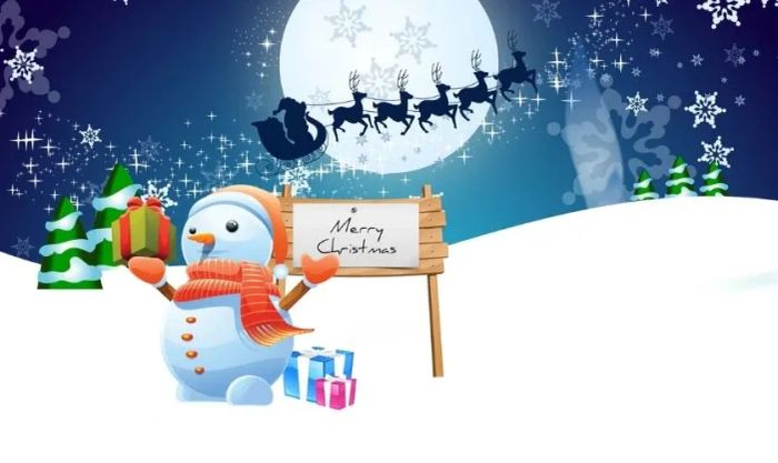 Những hình ảnh Giáng sinh dễ thương cho điện thoại và máy tính