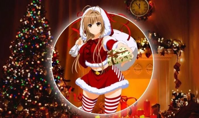 Hình nền Giáng sinh dễ mến và ấm áp