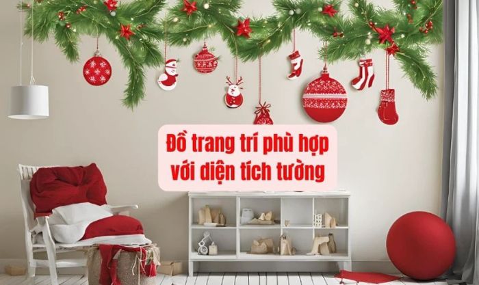 Chọn đồ trang trí sao cho phù hợp với diện tích bức tường