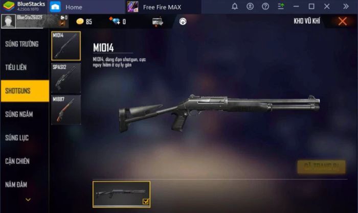 M1014 - Khẩu short gun Free Fire đang “gây bão” mùa Giáng Sinh