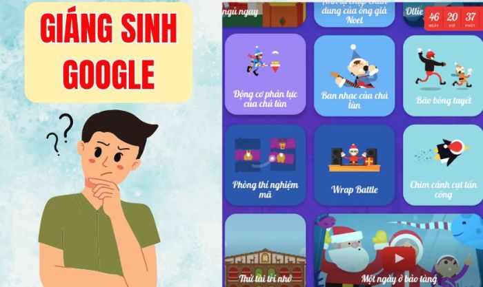 Giáng sinh Google có những trò chơi nào thú vị?