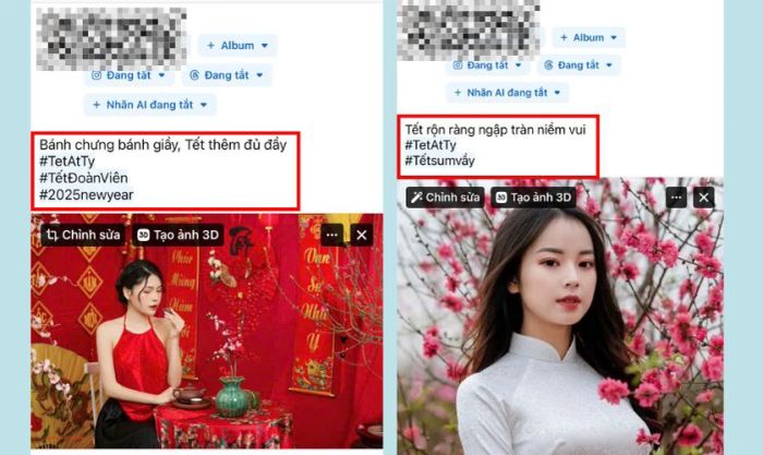 Đưa hashtag vào bài đăng của bạn