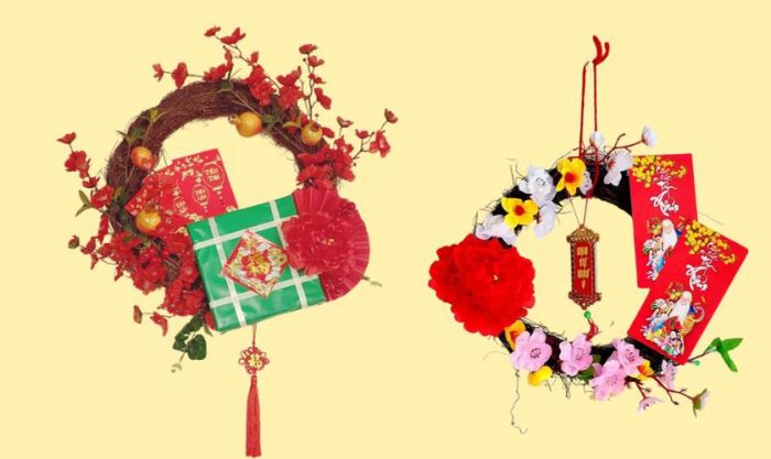 Mẫu cách làm mẹt trang trí xinh xắn cho ngày Tết