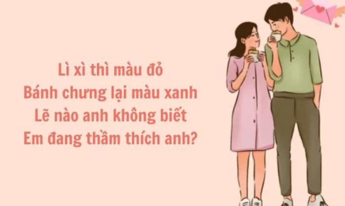 Caption cực chất giúp bạn có người yêu trong Tết này