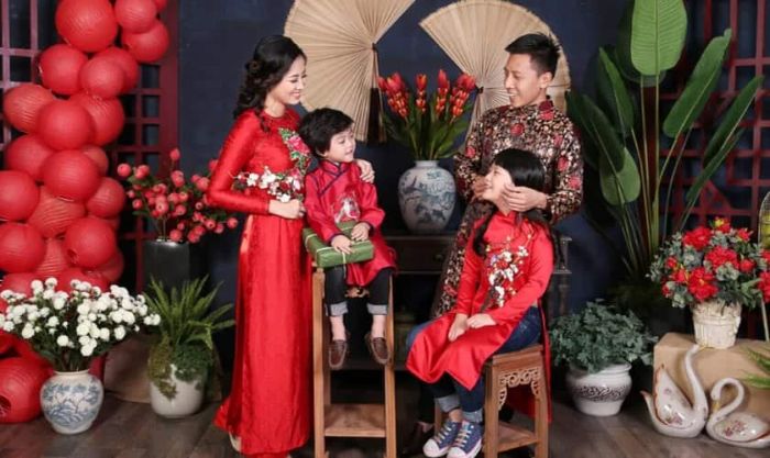 Concept chụp ảnh Tết cho gia đình