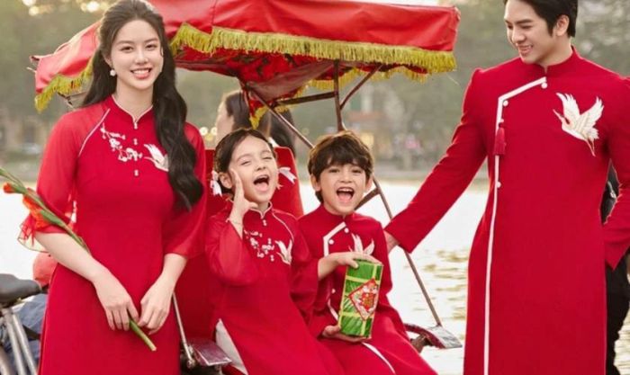 Chụp hình Xuân cùng gia đình đẹp
