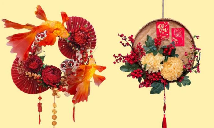 Mẫu cách làm mẹt trang trí độc đáo và hay cho Tết