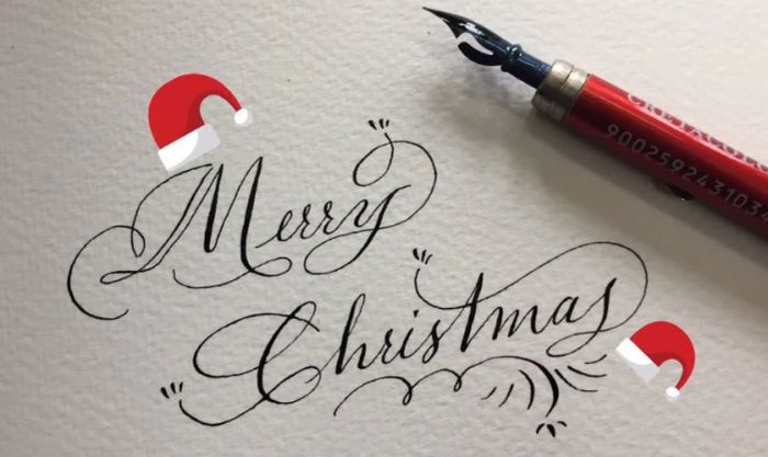 Những lưu ý khi trang trí chữ Merry Christmas