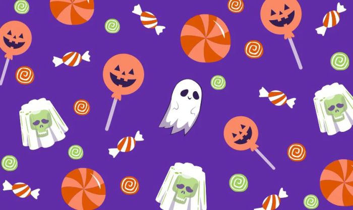 Banner Halloween dễ thương, phù hợp với mọi lứa tuổi