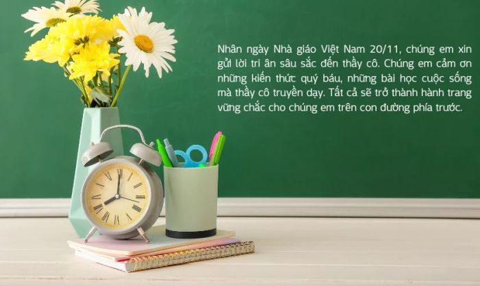 Lời ngỏ 20/11 đầy ý nghĩa