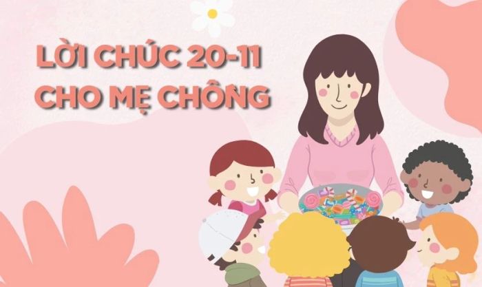 Những lời chúc 20/11 dành cho mẹ chồng đầy ấn tượng