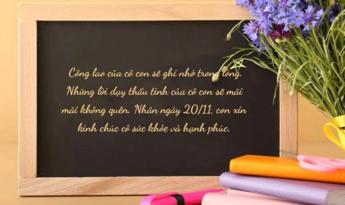 Viết lời chúc và thông điệp đầy ý nghĩa