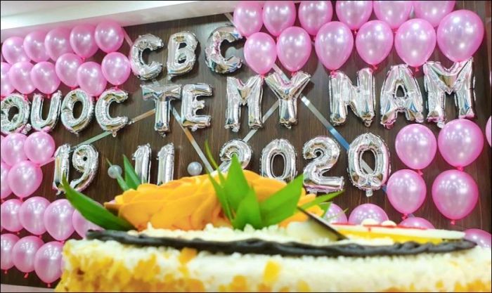 Trang trí bảng để chào đón ngày của phái mạnh thật ấn tượng