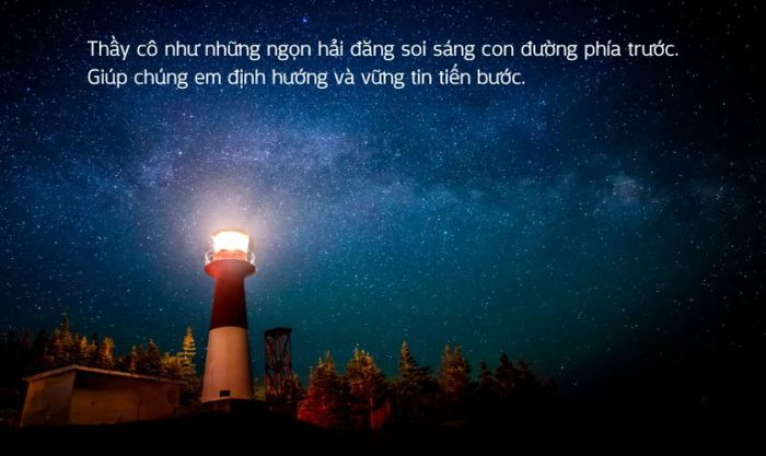 Lời mở đầu báo tường với chủ đề 'Thầy cô kính yêu'