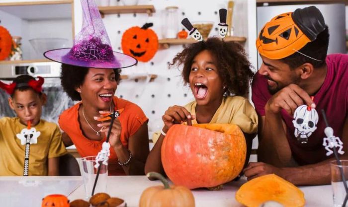 Trò chơi bốc thăm trúng thưởng Halloween dành cho trẻ em