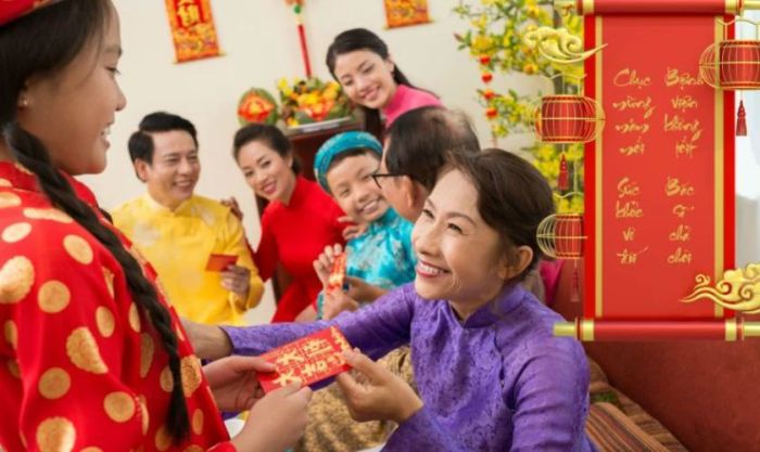 Lời chúc Tết mùng 3 kèm theo những hình ảnh đẹp, truyền tải thông điệp yêu thương và hy vọng cho một năm mới thành công.