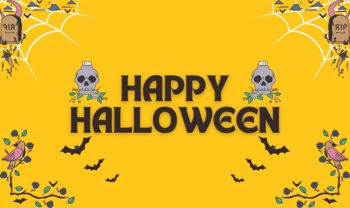 Banner Halloween khiến bạn nổi da gà