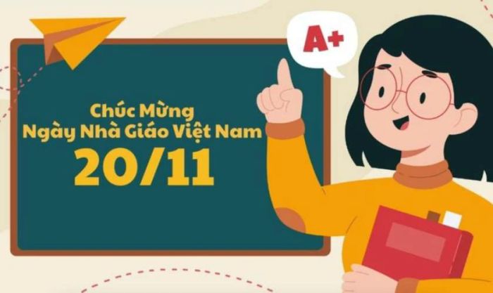 Banner Ngày Nhà giáo Việt Nam độc đáo và ấn tượng