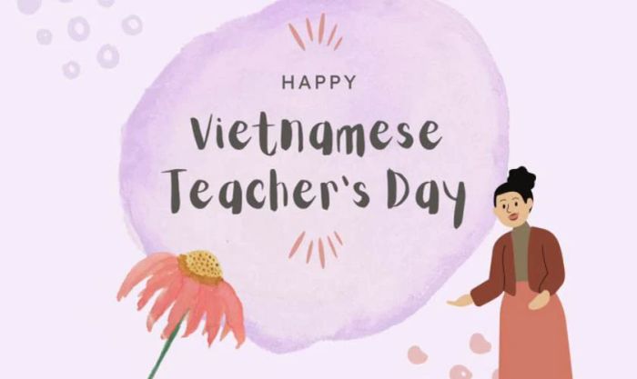 Mẫu banner 20/11 chào mừng Ngày Nhà giáo Việt Nam