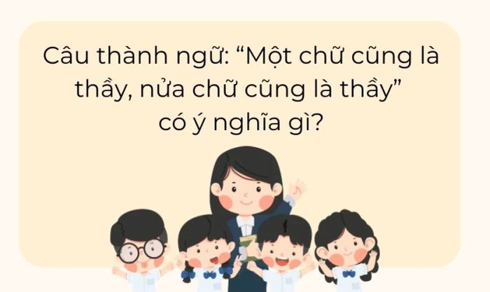Danh sách các câu hỏi Rung chuông vàng 20/11 về thầy cô và mái trường