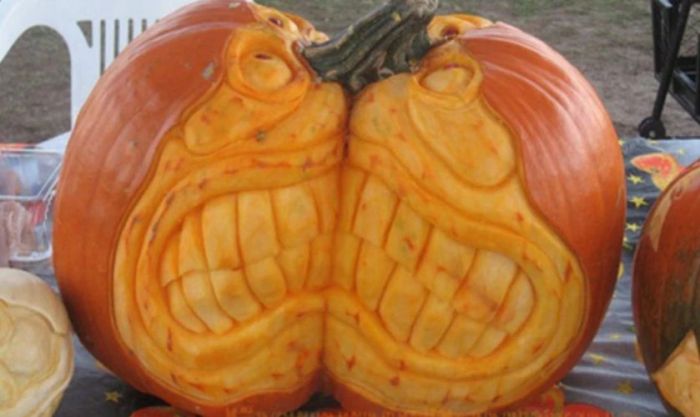 Mẫu quả bí ngô Halloween đầy sáng tạo và thú vị