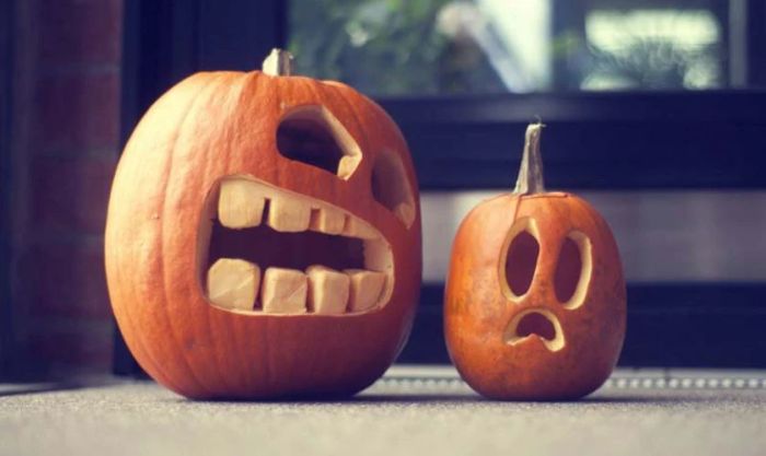 Mẫu quả bí ngô Halloween cực ngầu