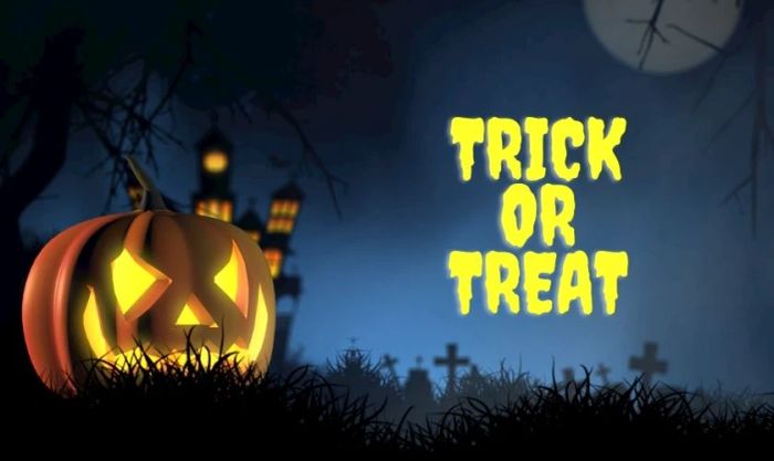 Banner Halloween mang đến cảm giác lạnh gáy