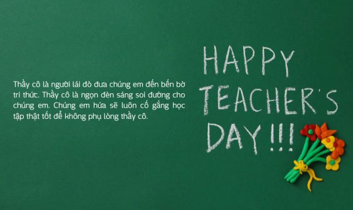 Lời ngỏ 20/11 ngắn gọn nhưng đầy ý nghĩa