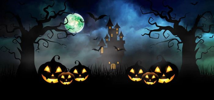 Hình nền Halloween kinh dị cho máy tính