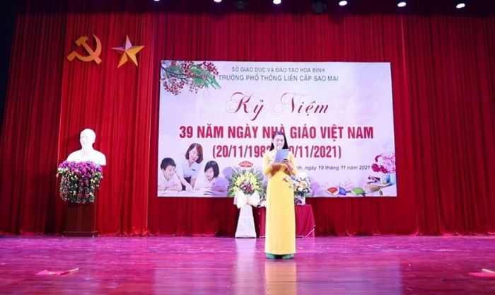 Tuyên bố lý do và giới thiệu các đại biểu tham dự lễ kỷ niệm Ngày Nhà giáo Việt Nam 20/11