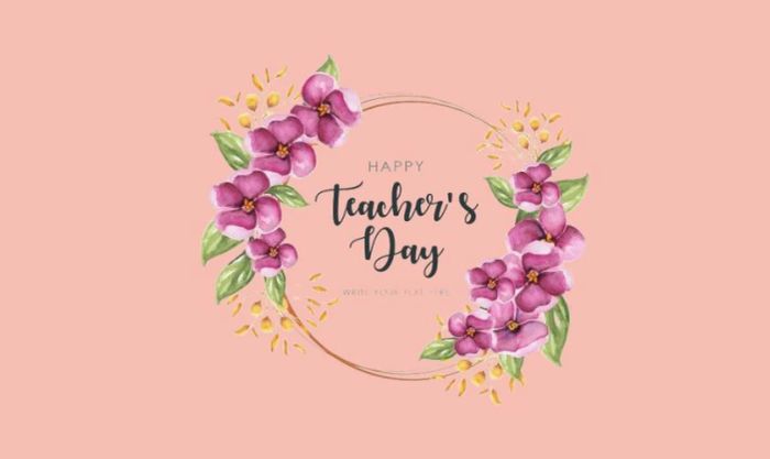 Logo sáng tạo chào mừng ngày Nhà giáo Việt Nam
