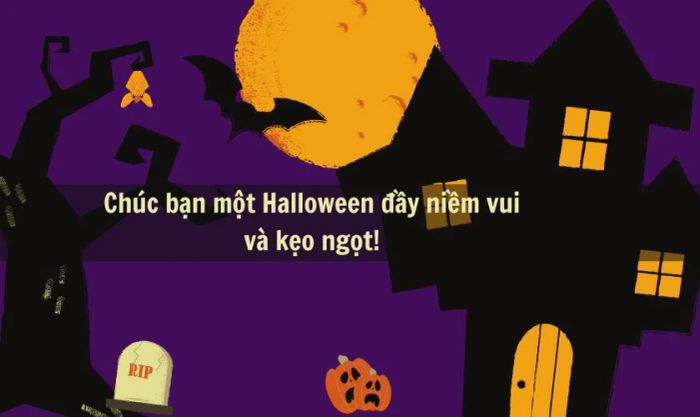 Chúc Halloween ngắn gọn nhưng thật ý nghĩa và tràn đầy niềm vui