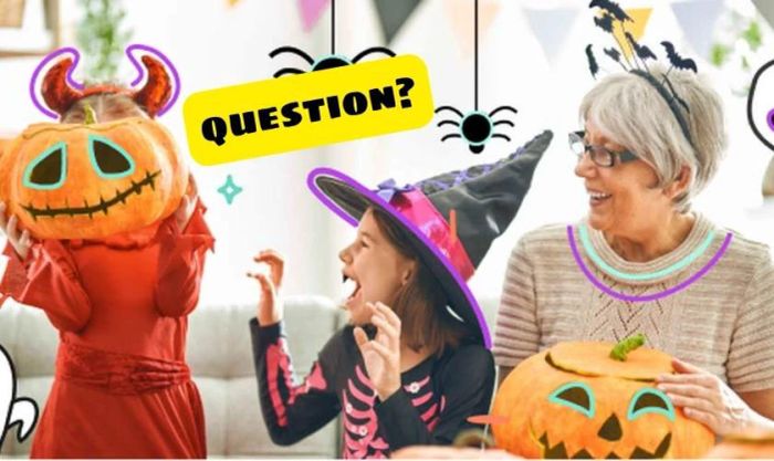 Trò chơi đố vui Halloween dành cho trẻ em