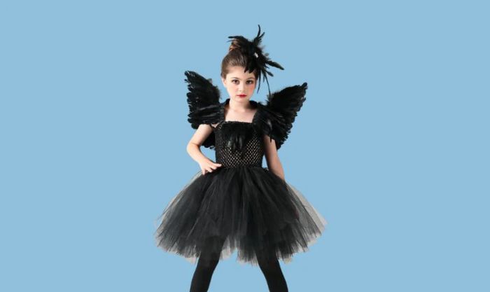 Trang phục thiên nga tự làm cho Halloween