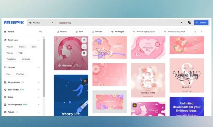 Thiết kế Poster 20/10 miễn phí trực tuyến trên FreePik