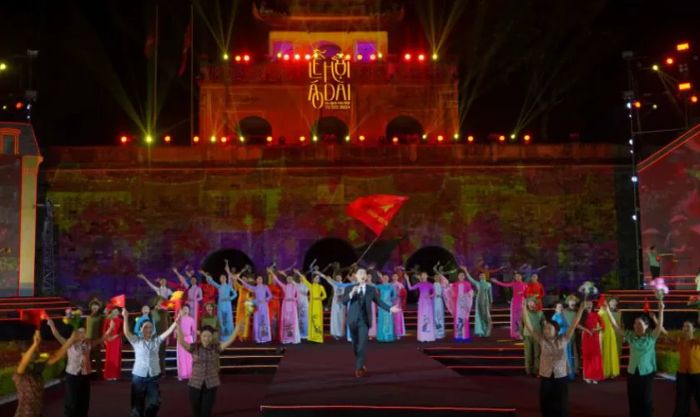 Lễ hội Áo dài tại Hoàng thành Thăng Long