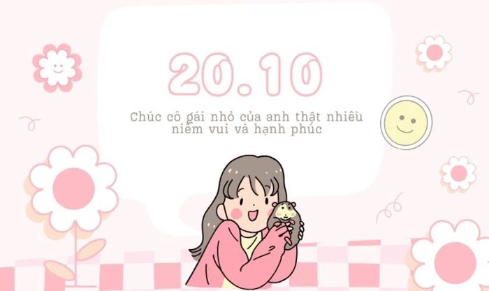 Ảnh đẹp kèm lời chúc ý nghĩa dành tặng người yêu nhân ngày 20/10