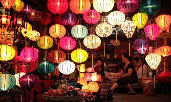 Trang trí với đèn lồng
