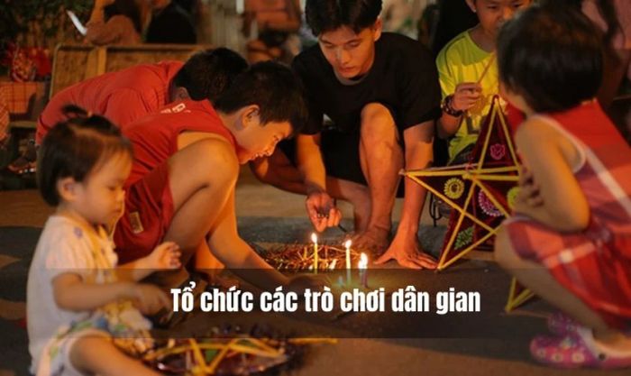 Tổ chức các trò chơi dân gian