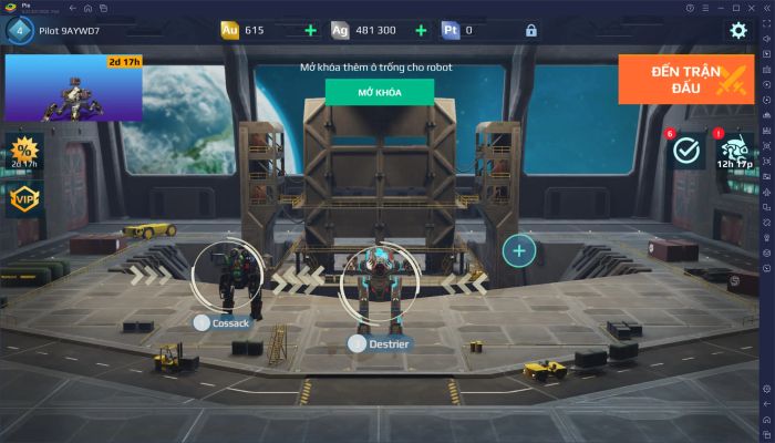 Nhập mã quà tặng để nhận phần thưởng khi chơi War Robots Multiplayer Battles trên PC với BlueStacks