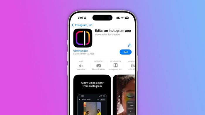 Instagram giới thiệu ứng dụng chỉnh sửa video Edits