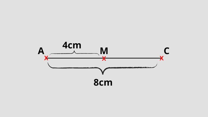 Bài tập ví dụ về cách tính trung điểm của đoạn thẳng